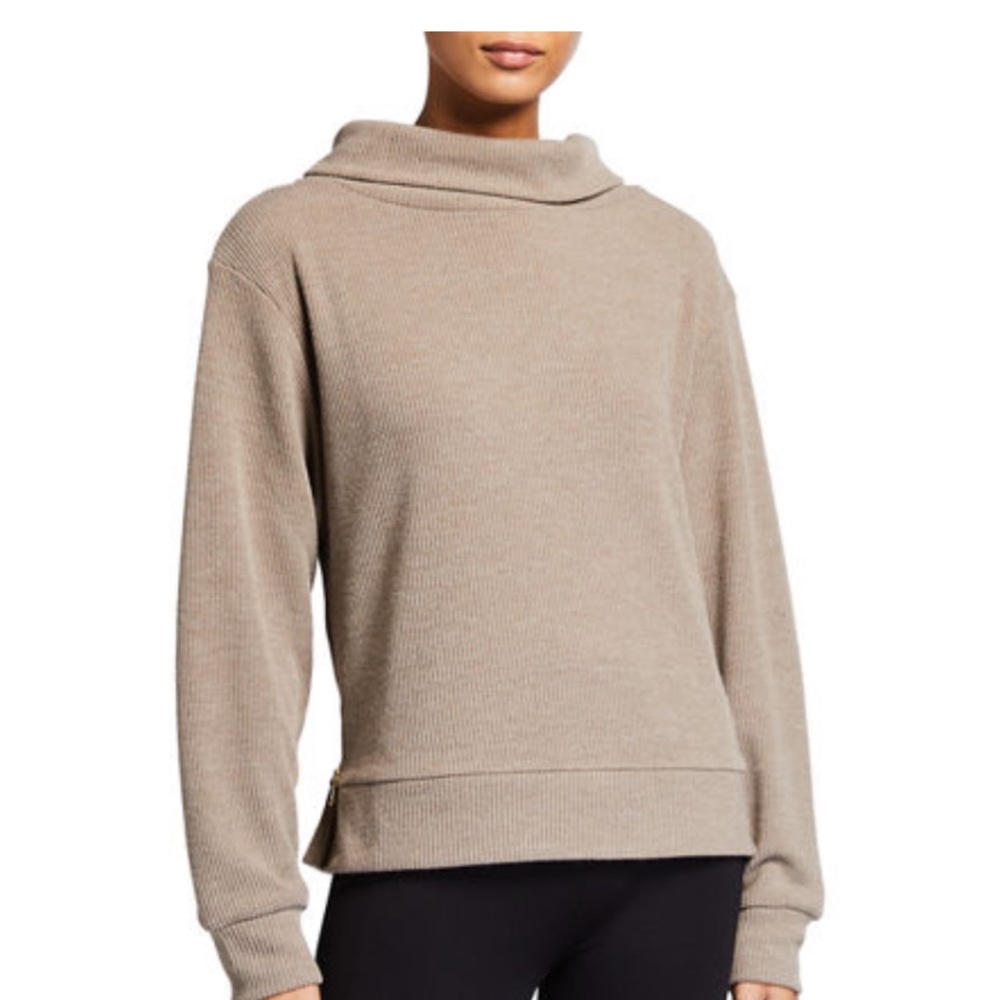 NWT Varley Huntly Sweater size S gray marl